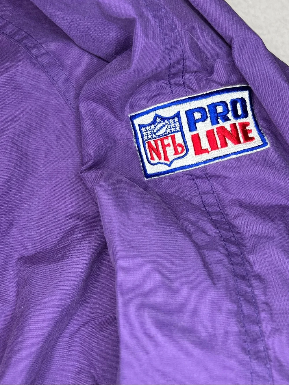 Starter Minnesota Vikings Pullover Mens Large NFL Purple Vintage VTG Football